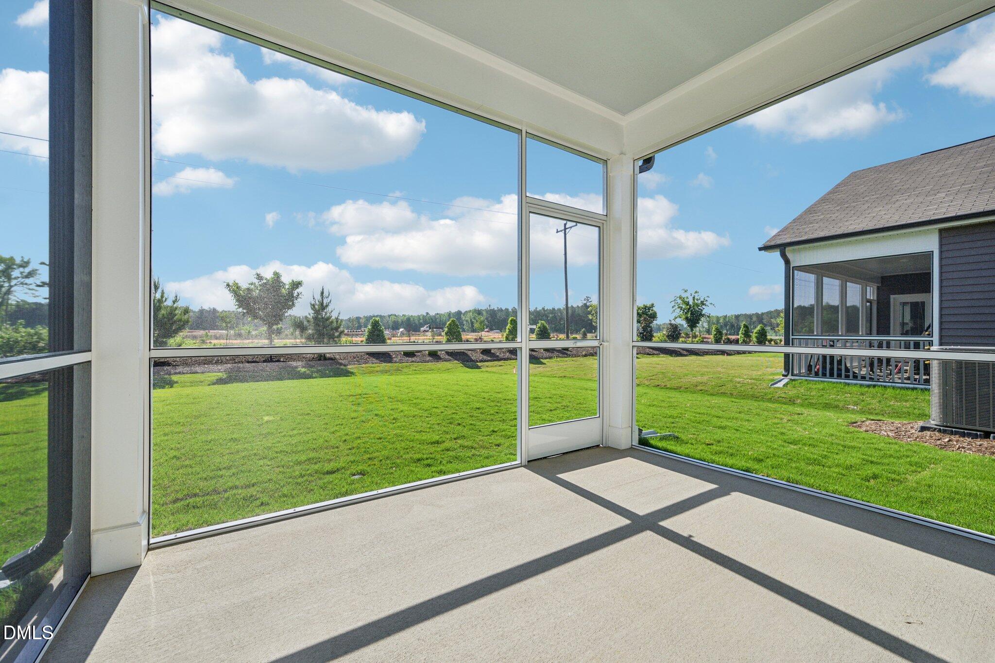 142 North Harvest Rdg Way, Unit HOMESITE 310 Clayton, NC 27520 - Photo 27 of 43 a view of outdoor space with garden