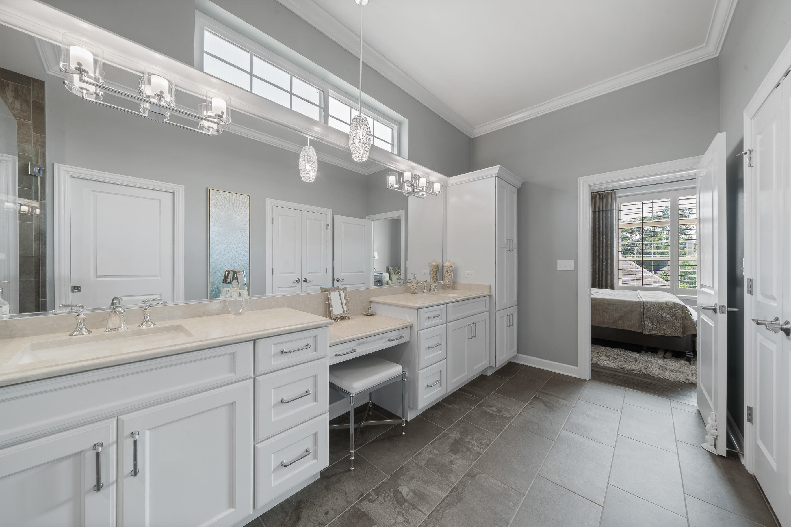 151 Lake Vista Circle, Unit 51 Fontana, WI 53125 - Photo 13 of 80 Beautiful primary bath