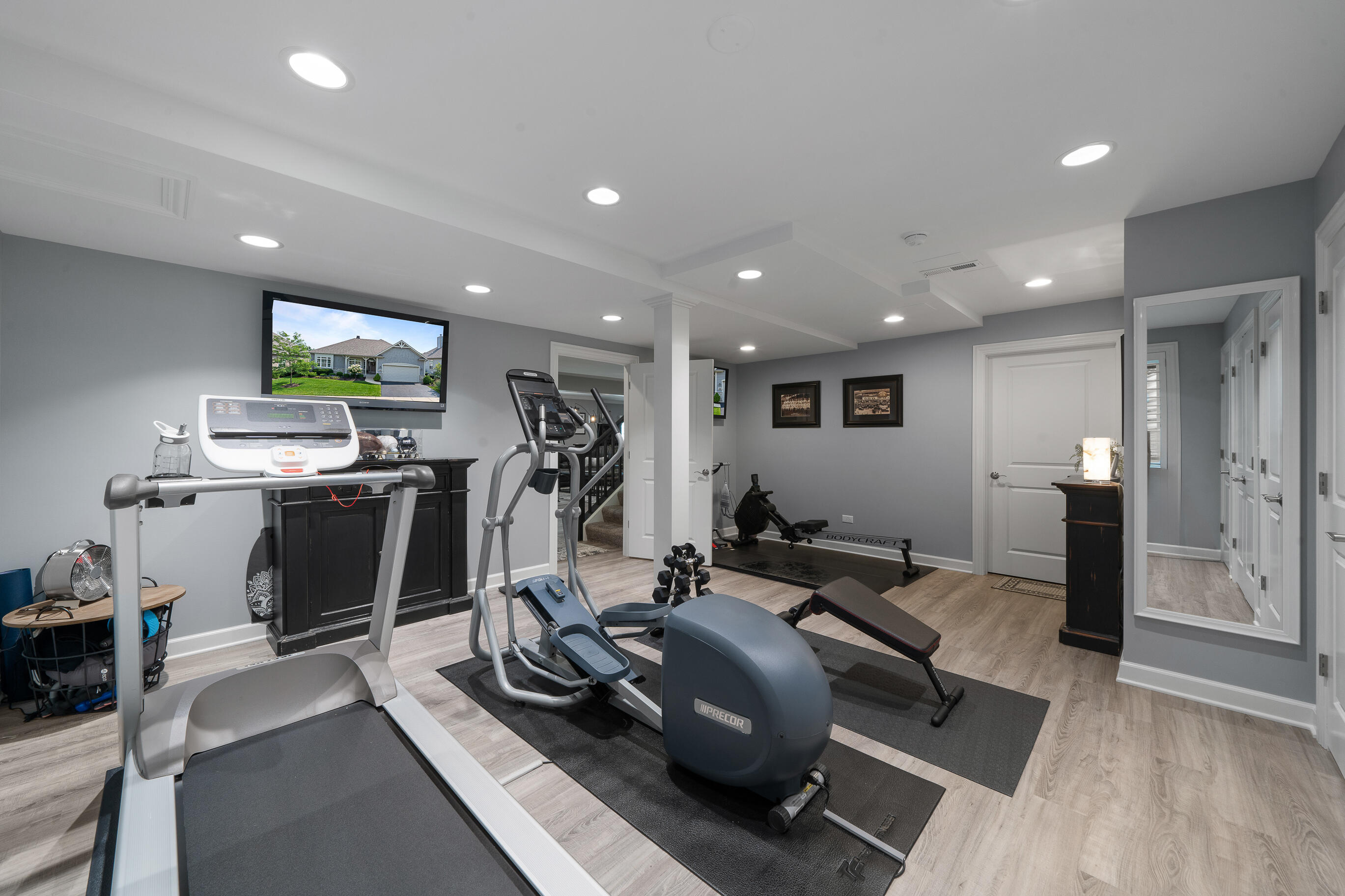 151 Lake Vista Circle, Unit 51 Fontana, WI 53125 - Photo 67 of 80 Bedroom 4/fitness room