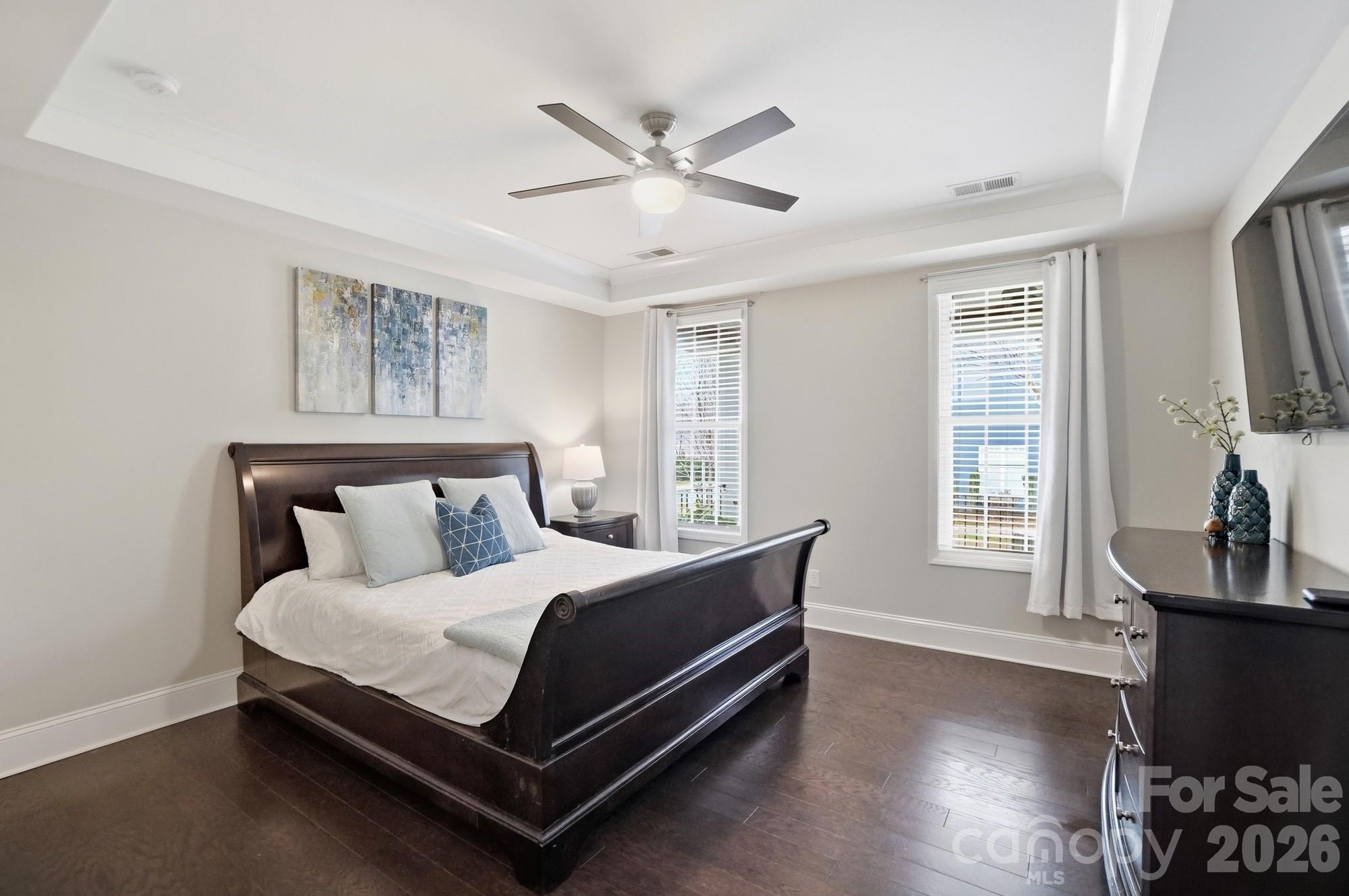 6270 Hove Road Mint Hill, NC 28227 - Photo 20 of 46 a bed room with a bed and a window