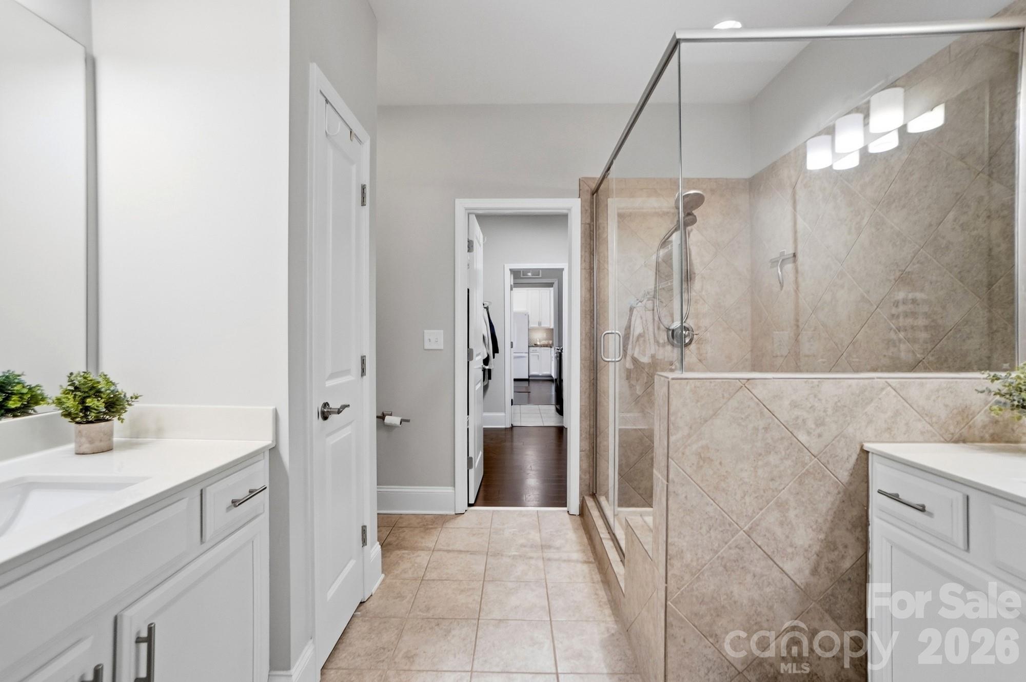 6270 Hove Road Mint Hill, NC 28227 - Photo 23 of 46 a bathroom with a sink and a mirror