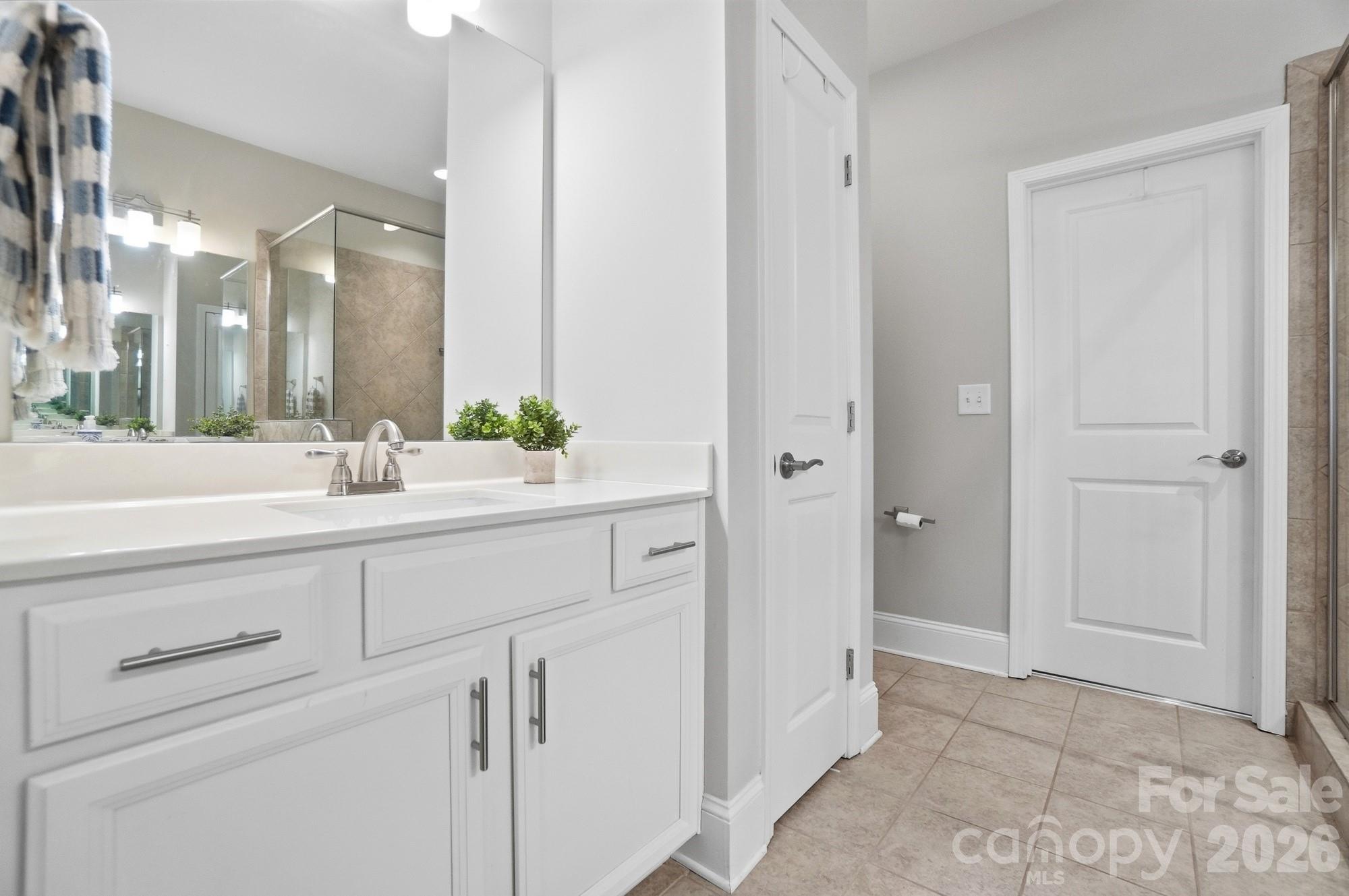 6270 Hove Road Mint Hill, NC 28227 - Photo 24 of 46 a bathroom with a sink and a mirror