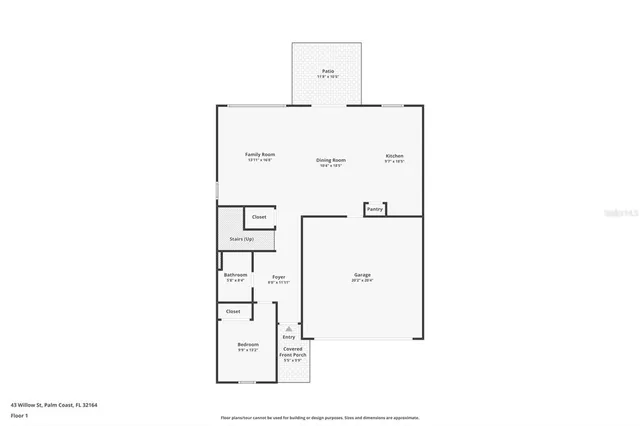 $399,999 | 43 Willow Place, Palm Coast, FL 32164