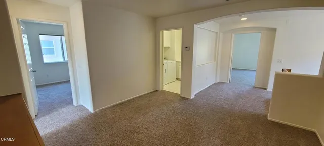 a view of a room with closet area