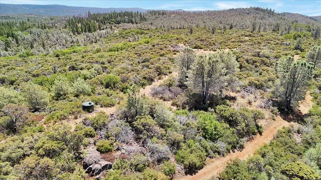 a view of lake with mountain