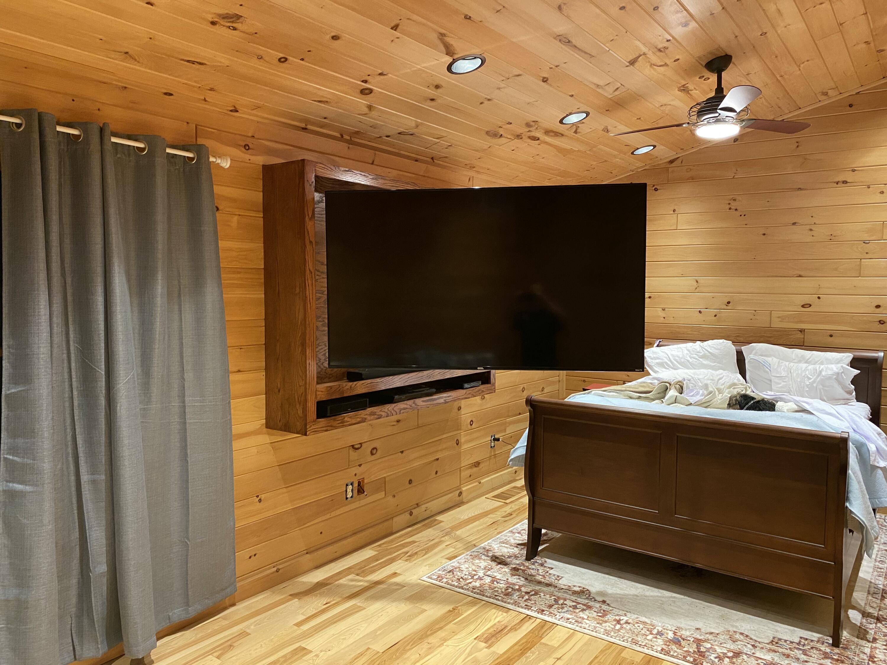 726 Old Brown Road Salvisa, KY 40372 - Photo 31 of 89 Huge Master Suite, walk in closet, fantastic bath, built in television cabinet