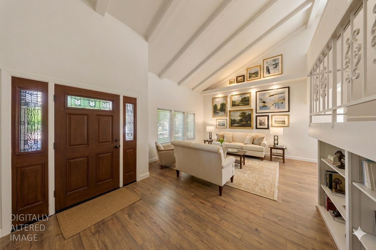1325 Forest Drive Turlock, CA 95380 - Photo 16 of 28 a living room with furniture and a fireplace