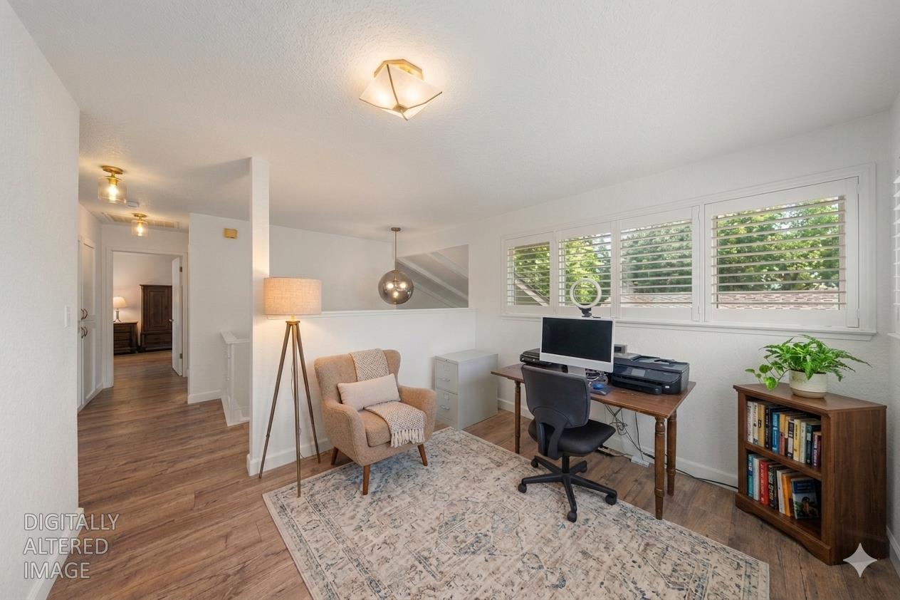 1325 Forest Drive Turlock, CA 95380 - Photo 8 of 28 a workspace room with furniture window and wooden floor