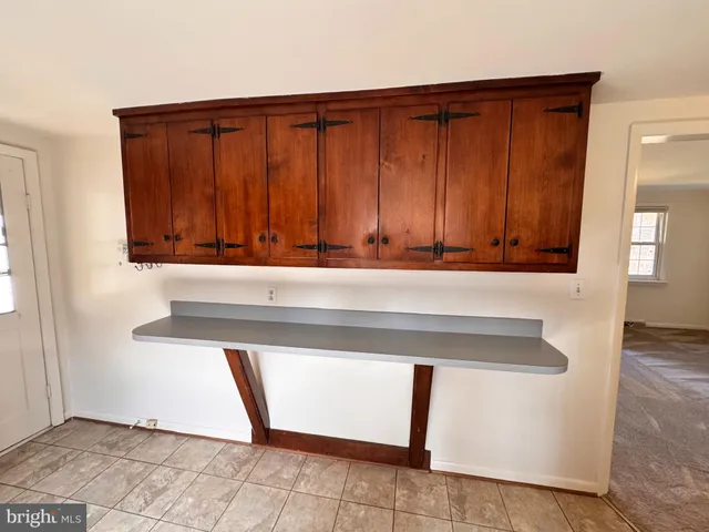 a close view of wooden cabinets