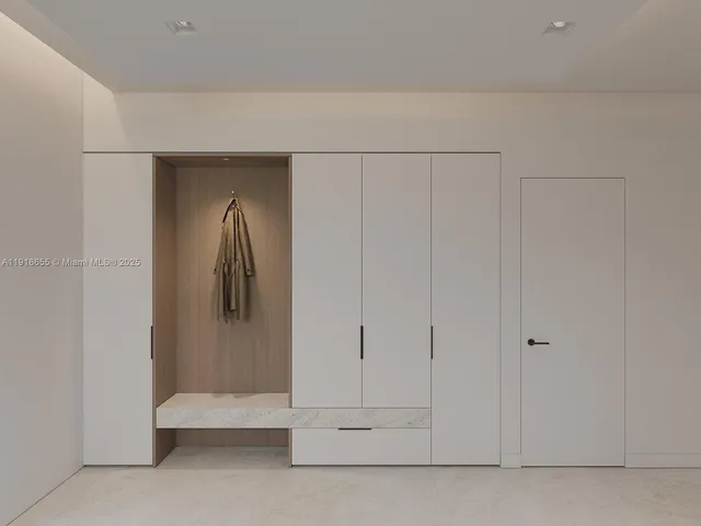 a view of front door