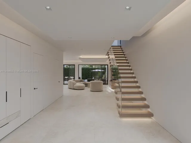 a view of entryway and hall