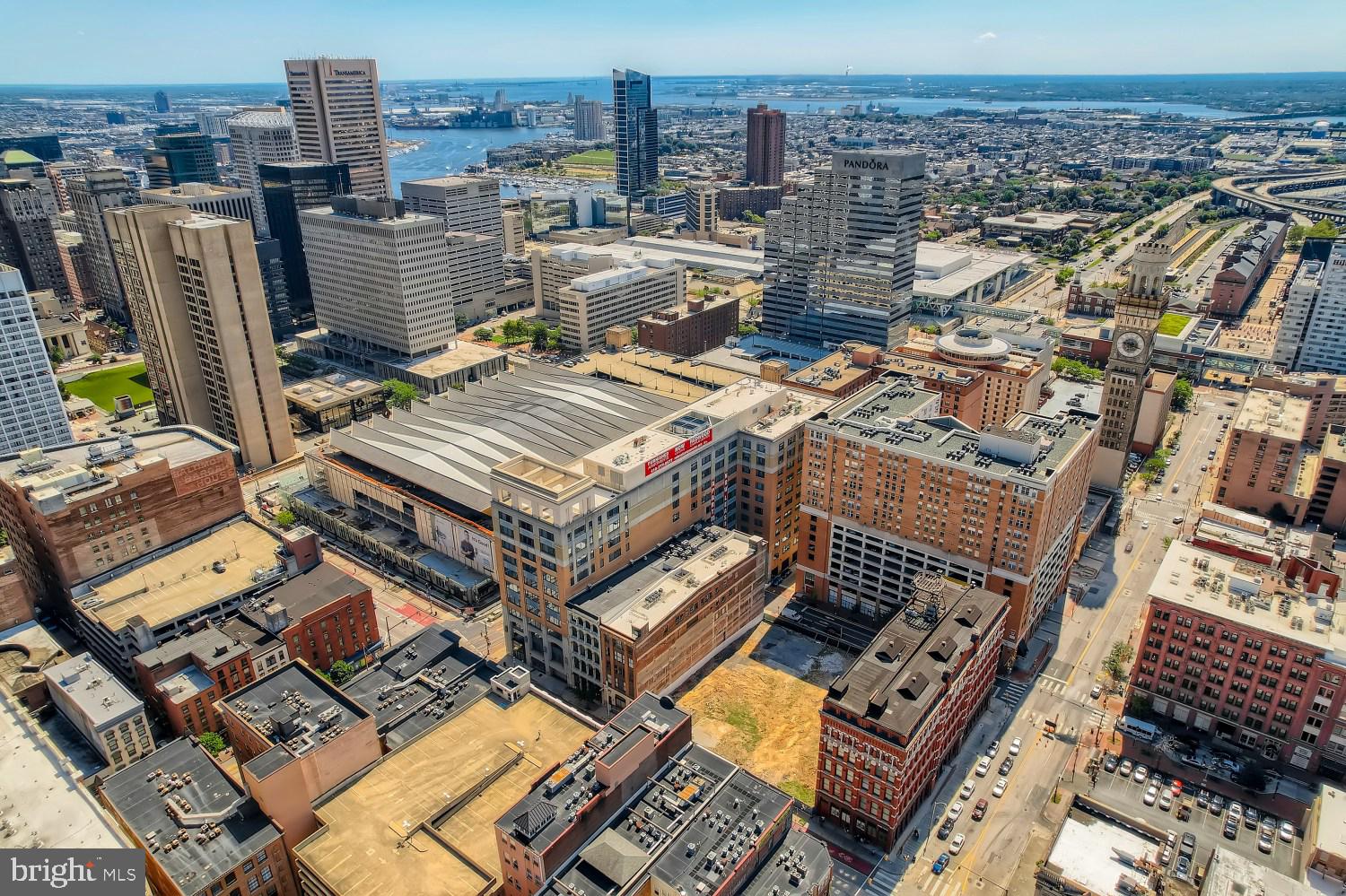 311 West Baltimore Street, Unit 104 Baltimore, MD 21201 - Photo 26 of 28 an aerial view of a city
