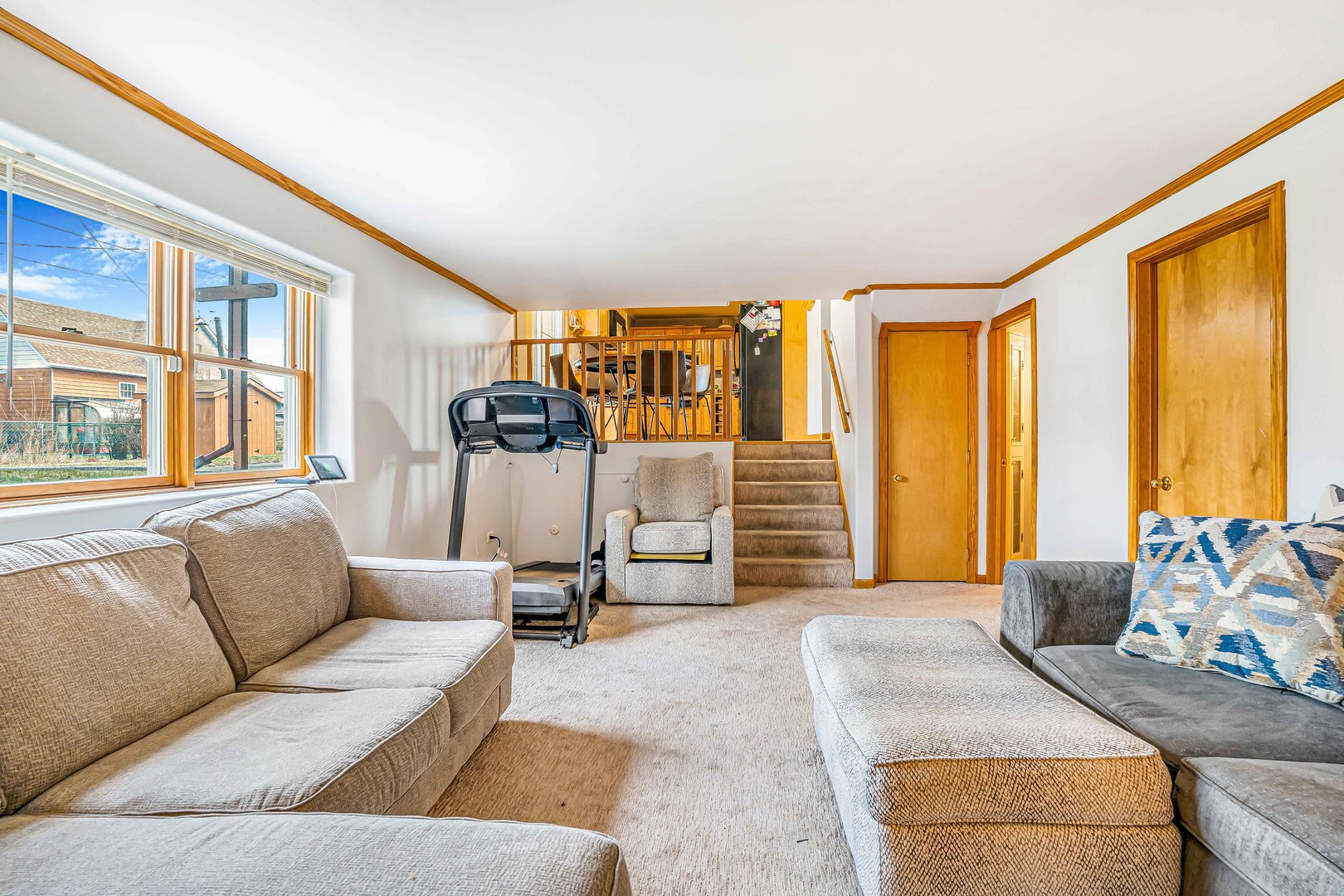 3542 191st Place Lansing, IL 60438 - Photo 12 of 18 a living room with furniture and large windows