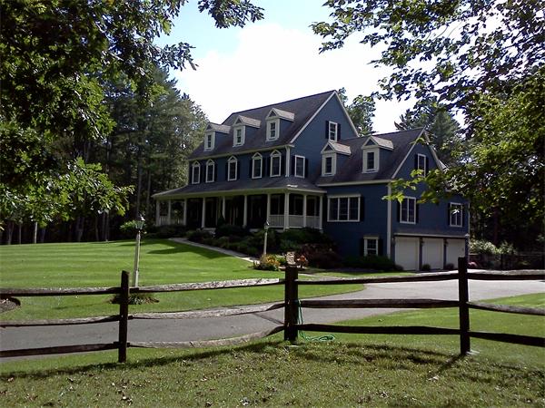 17 B Old Topsfield Road Boxford, MA 01921 - Photo 1 of 29 a view of a house with a yard