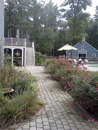 17 B Old Topsfield Road Boxford, MA 01921 - Photo 20 of 29 a view of a house with a yard and sitting area