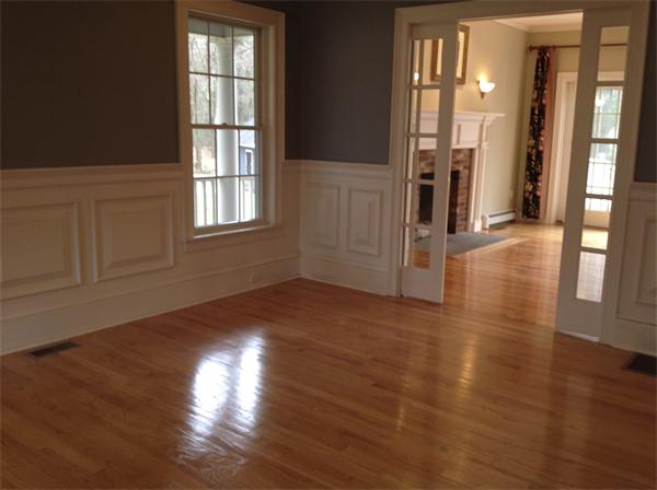 17 B Old Topsfield Road Boxford, MA 01921 - Photo 24 of 29 an empty room with wooden floor and windows