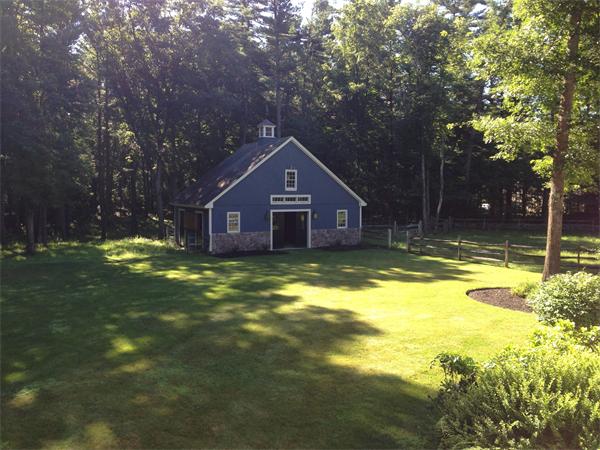 17 B Old Topsfield Road Boxford, MA 01921 - Photo 29 of 29 a house view with a outdoor space