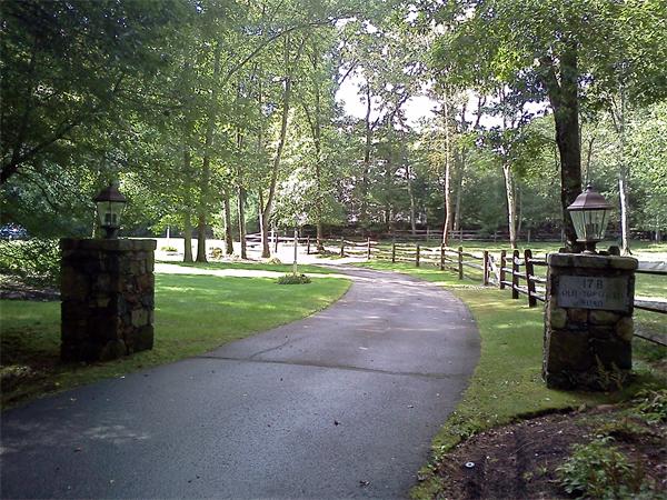 17 B Old Topsfield Road Boxford, MA 01921 - Photo 3 of 29 a view of a park with welcome board