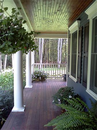 17 B Old Topsfield Road Boxford, MA 01921 - Photo 4 of 29 a view of porch with seating space