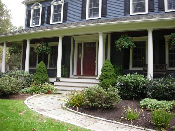 17 B Old Topsfield Road Boxford, MA 01921 - Photo 7 of 29 front view of a brick building