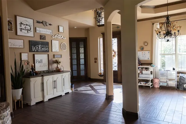 a view of a living room