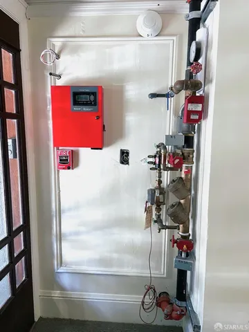 a view of water heater room