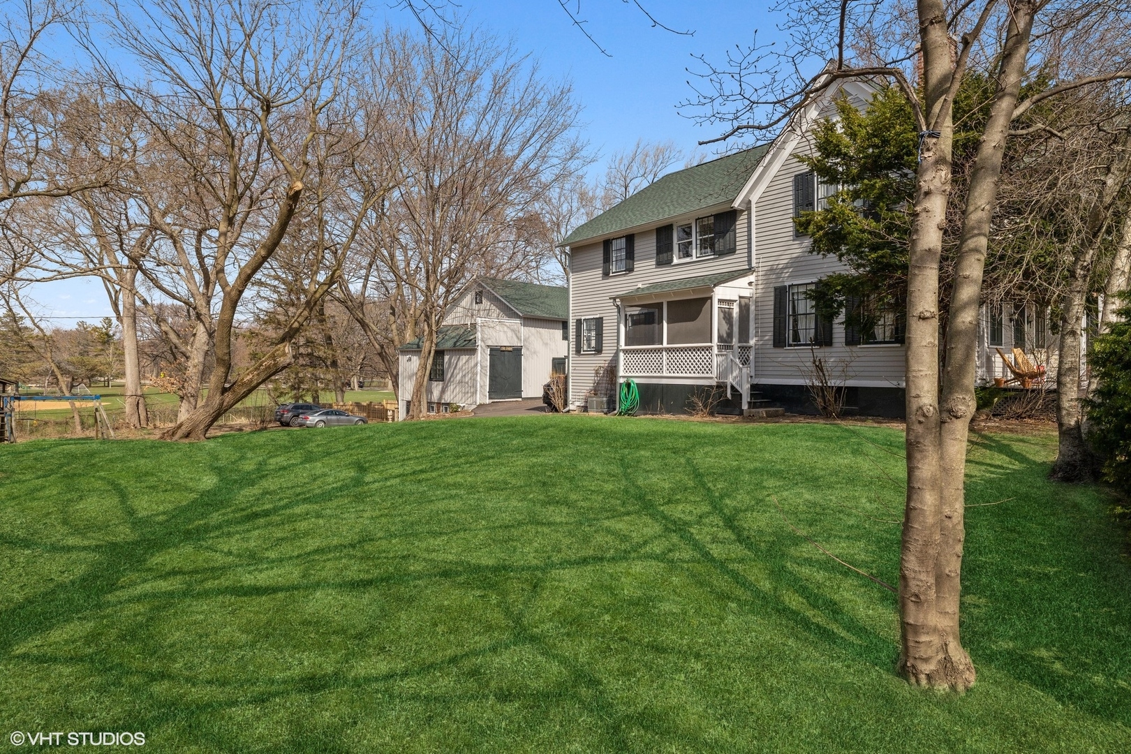 2404 Ridge Avenue Evanston, IL 60201 - Photo 19 of 22 a front view of a house with a garden