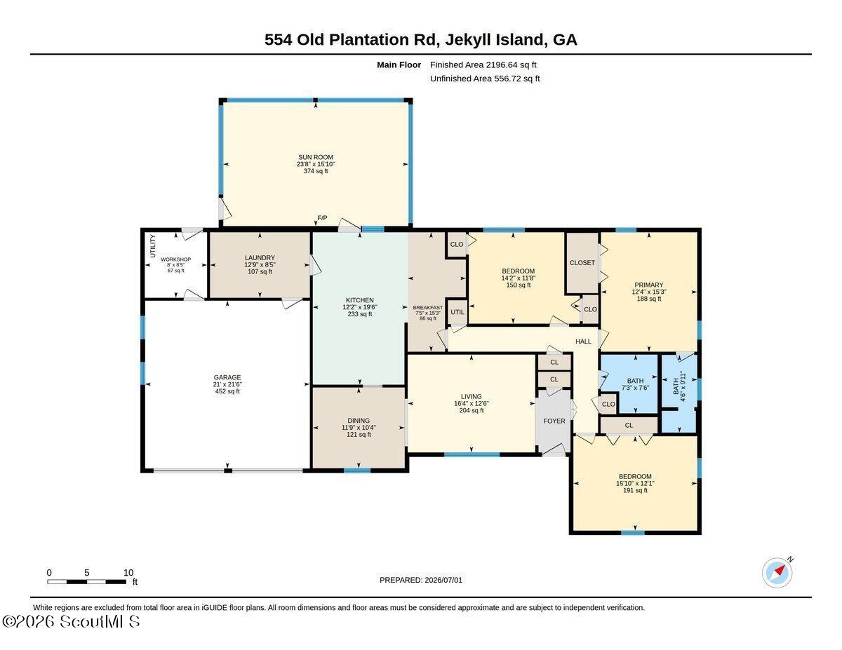 554 Old Plantation Road Jekyll Island, GA 31527 - Photo 58 of 58 Floorplan 554 OPR