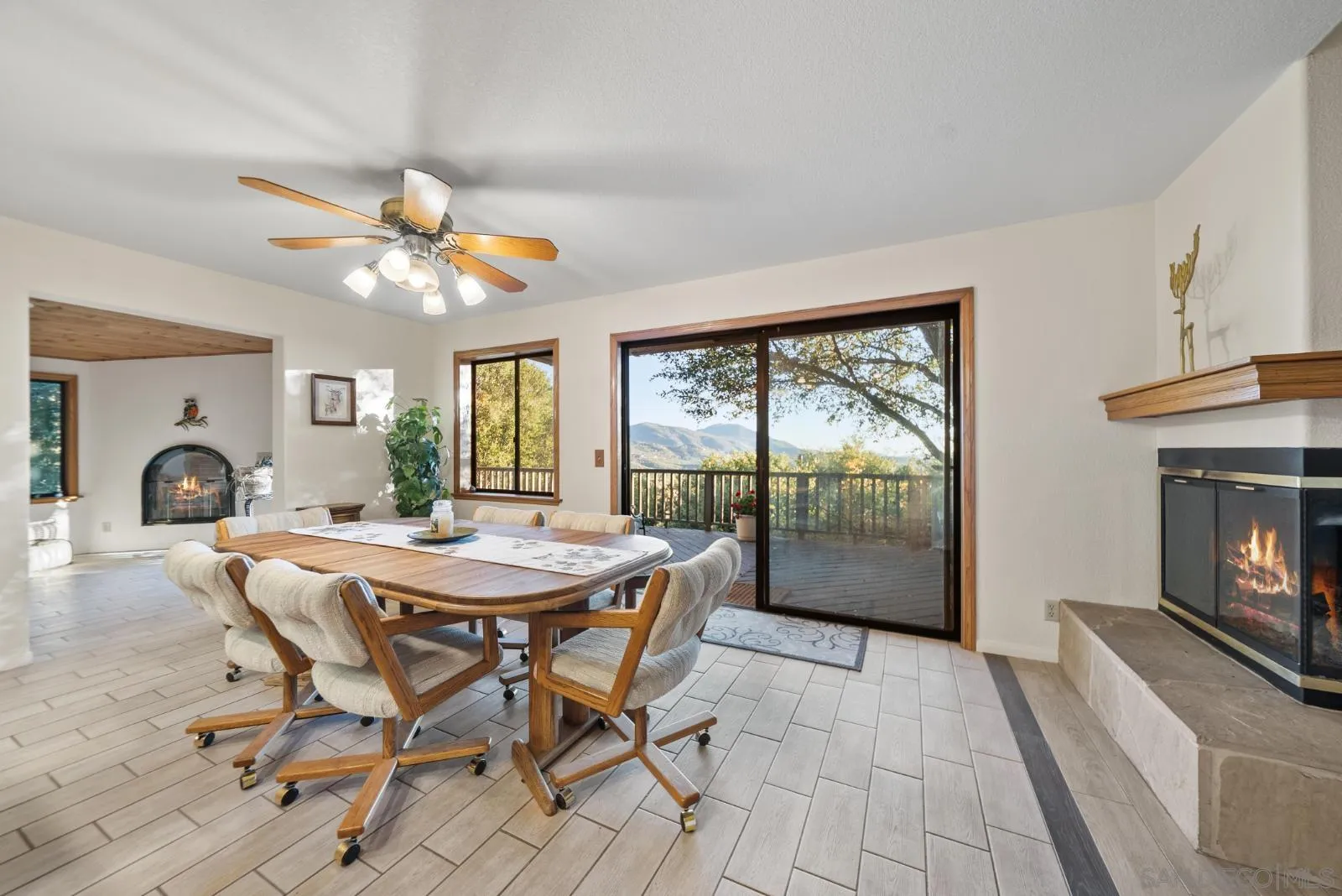4641 Luneta View Julian, CA 92036 - Photo 4 of 56 a view of a dining room with furniture window and outside view
