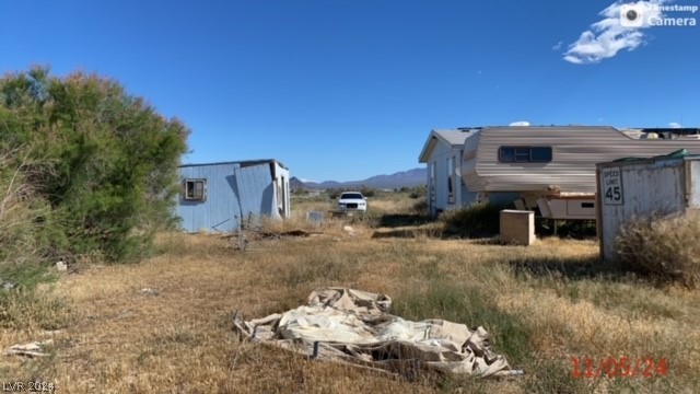 Side view from Rear Yard
