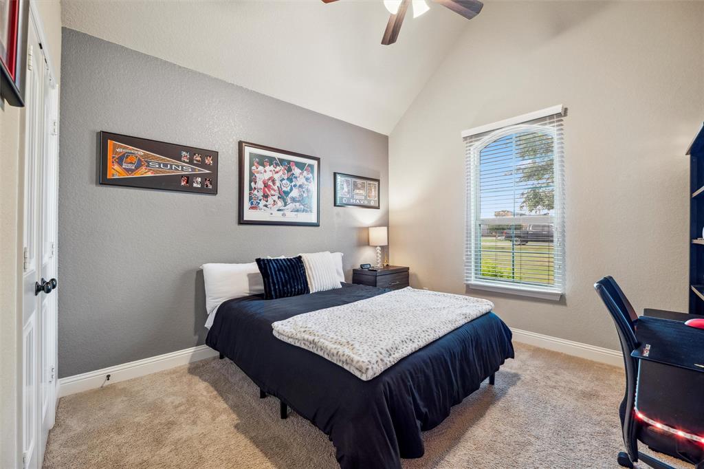 112 Shepherds Hill Road Waxahachie, TX 75165 - Photo 21 of 38 a bedroom with a bed and a window