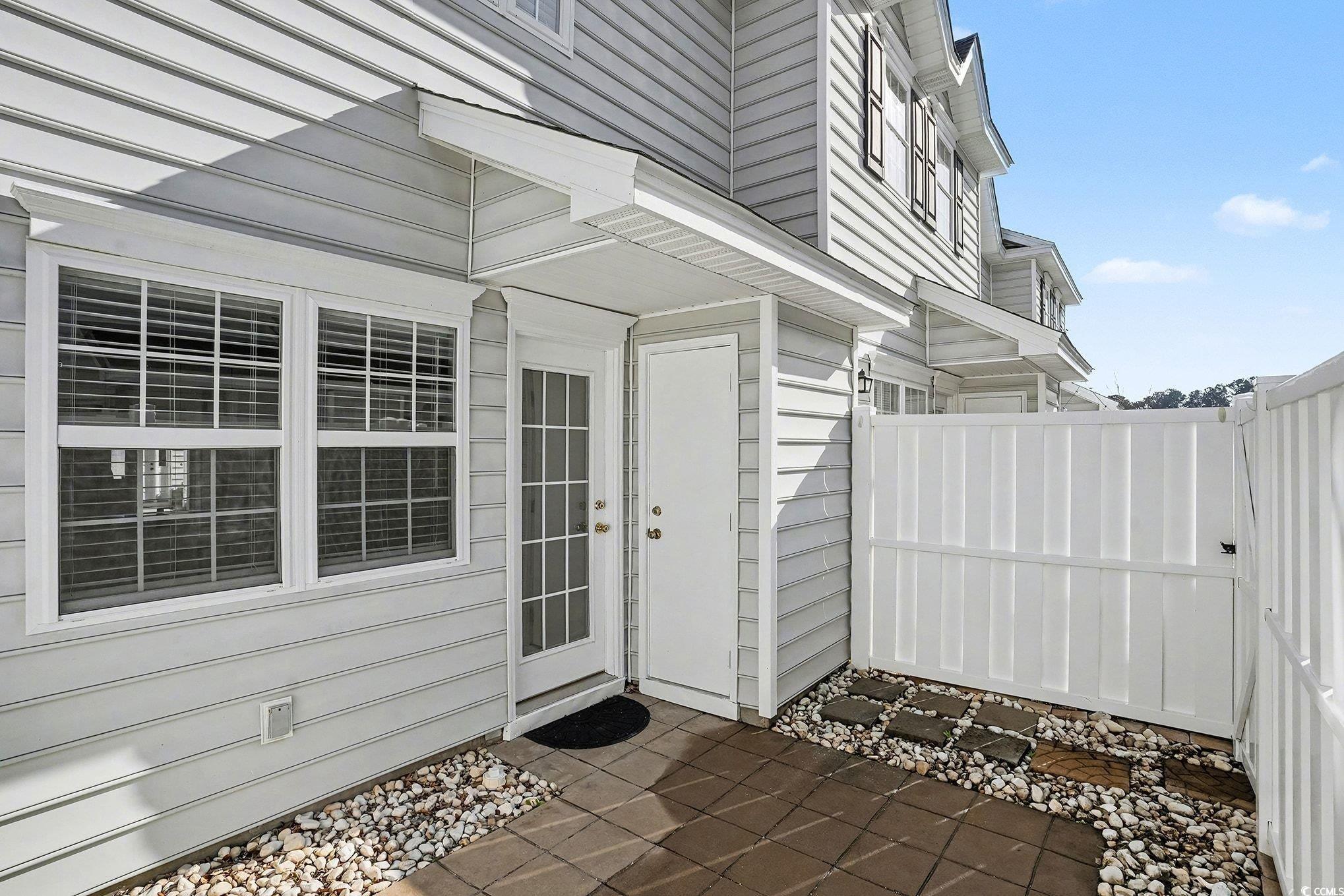 609 Sailbrooke Court, Unit 105 Murrells Inlet, SC 29576 - Photo 21 of 23 Entrance to property with a patio area
