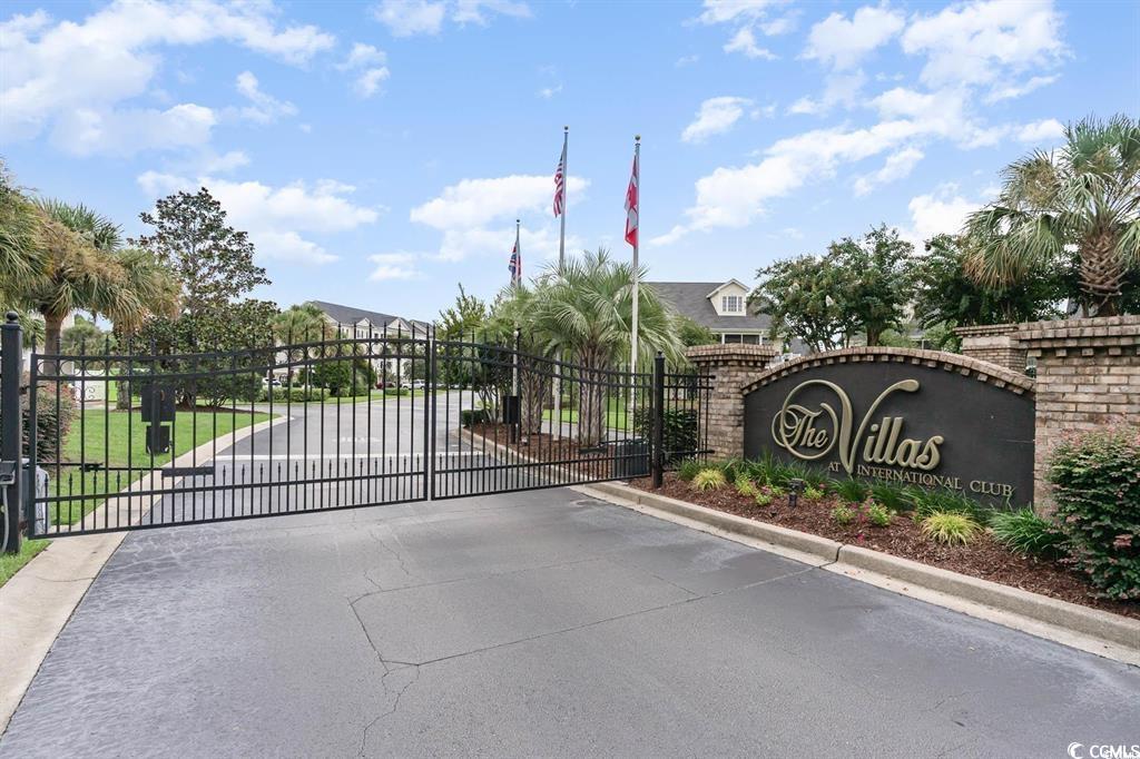 609 Sailbrooke Court, Unit 105 Murrells Inlet, SC 29576 - Photo 23 of 23 Community sign featuring a gate