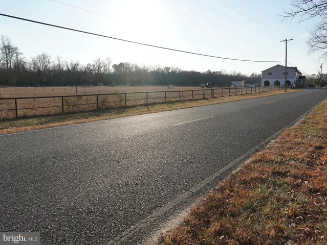 a view of a road with a road