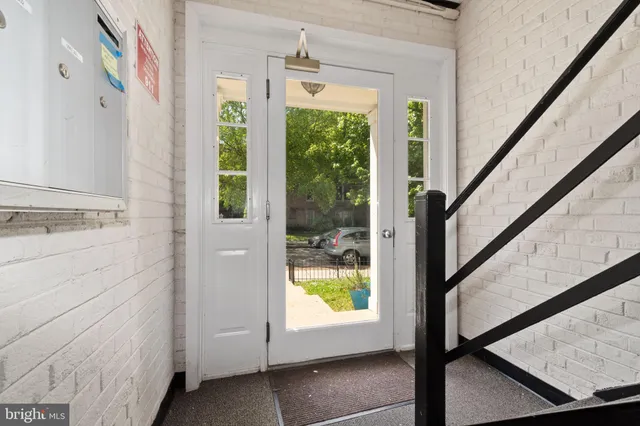 a view of an entryway