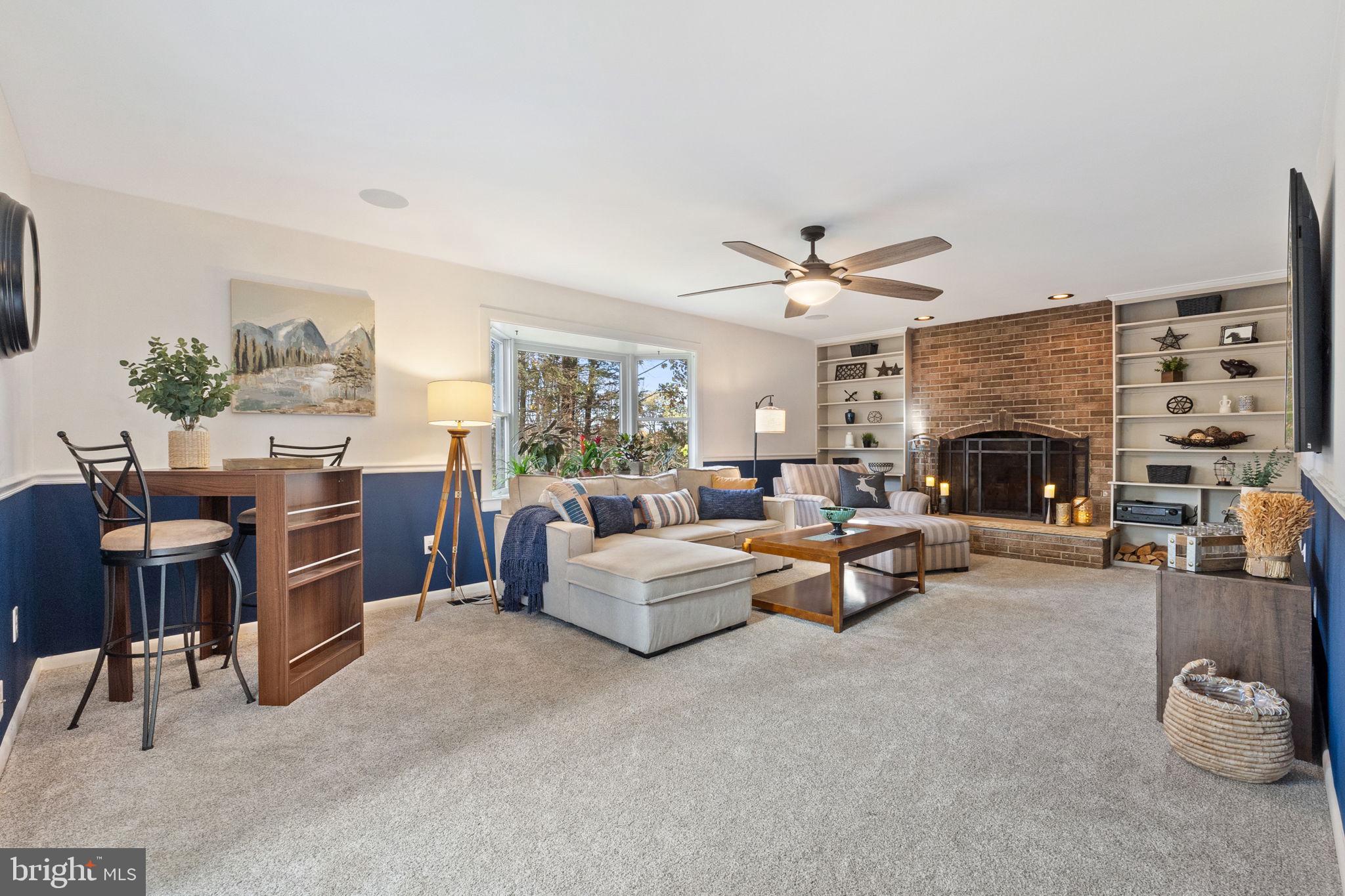 32651 Mt Weather Road Bluemont, VA 20135 - Photo 55 of 117 Abundant space for family gather, games, movies!