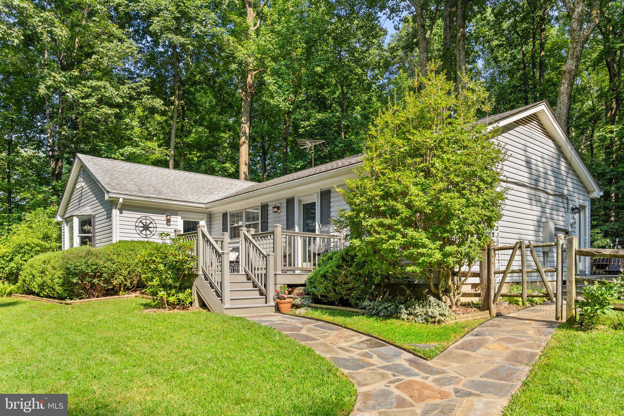 32651 Mt Weather Road Bluemont, VA 20135 - Photo 6 of 117 Front steps & gate to kitchen entrance.