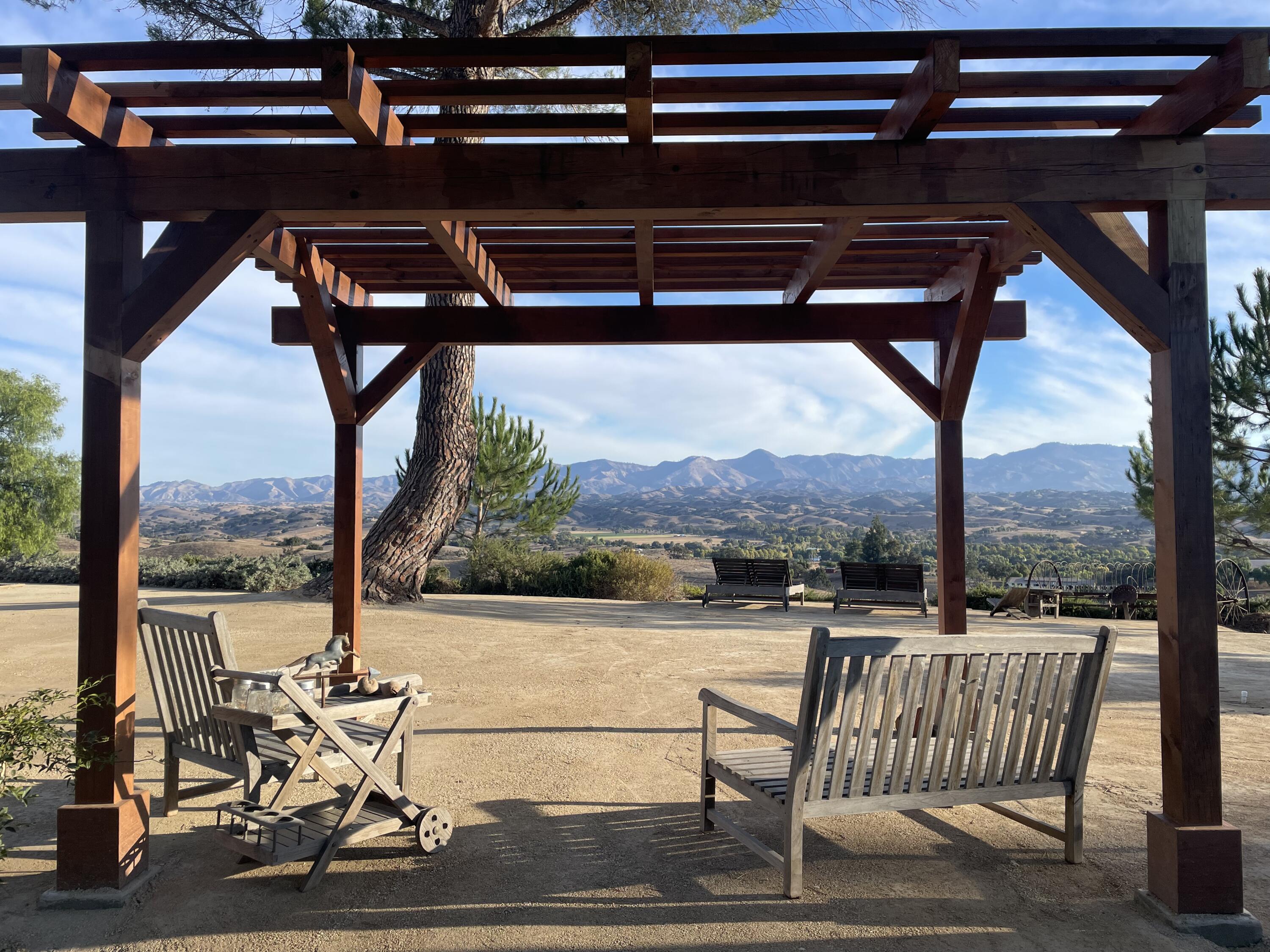 0 Tapadero Road Solvang, CA 93463 - Photo 24 of 36 24 Pergola view