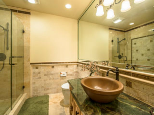632 Fairway Circle Hillsborough, CA 94010 - Photo 4 of 18 a bathroom with a sink mirror vanity and toilet