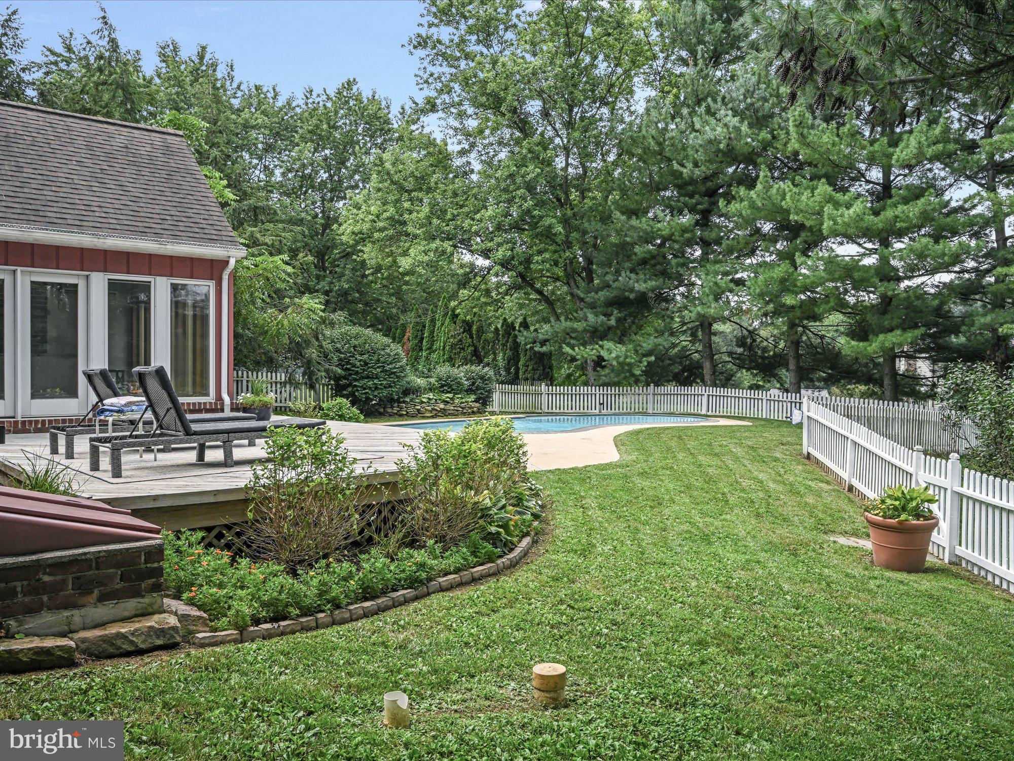 1030 White Oak Road Manheim, PA 17545 - Photo 40 of 53 Back Yard landscaped and fenced.