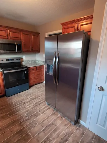 a view of balcony with staircase