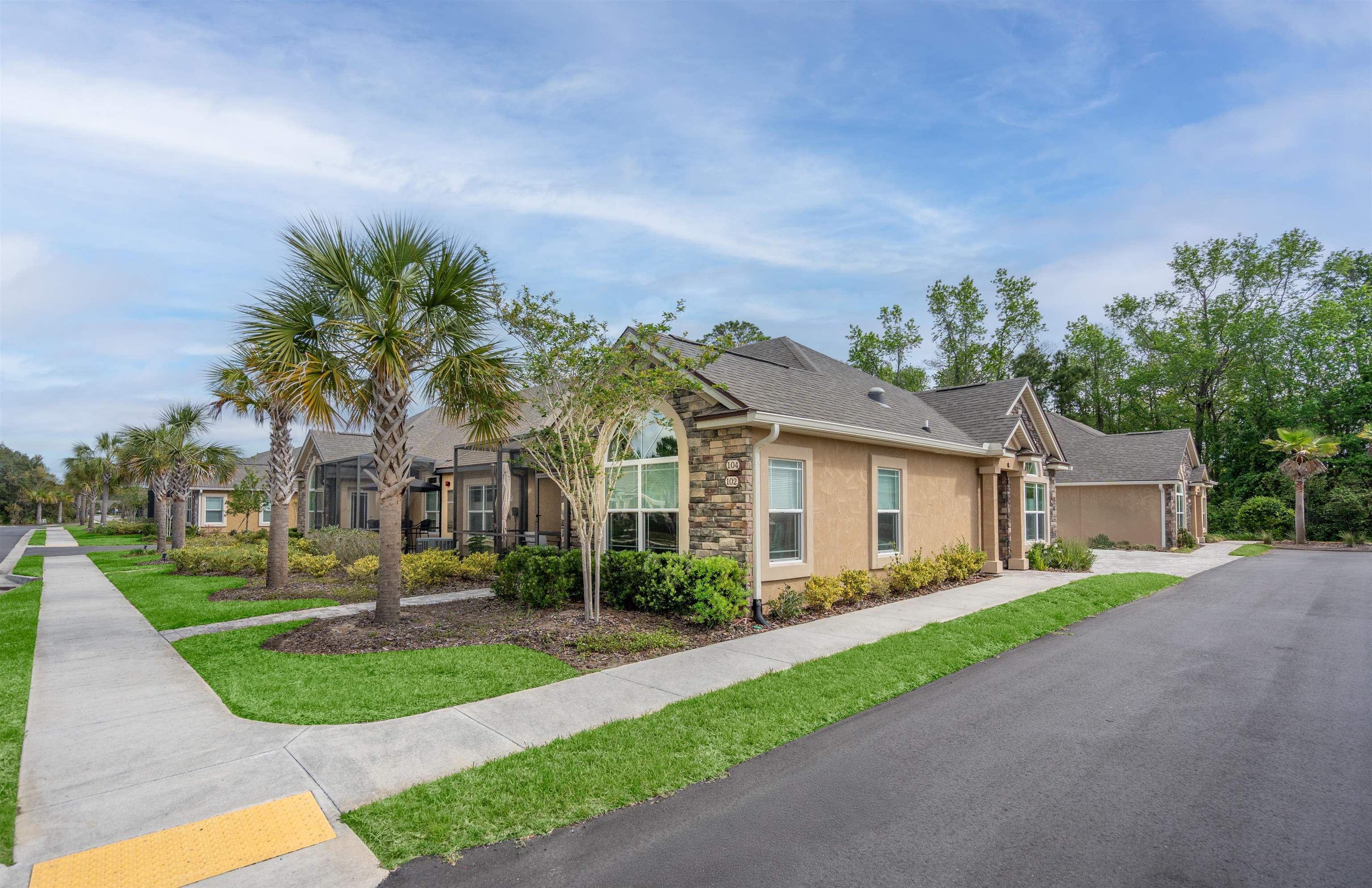 102 Timoga Trail St. Augustine, FL 32084 - Photo 2 of 44 front view of a house with a yard