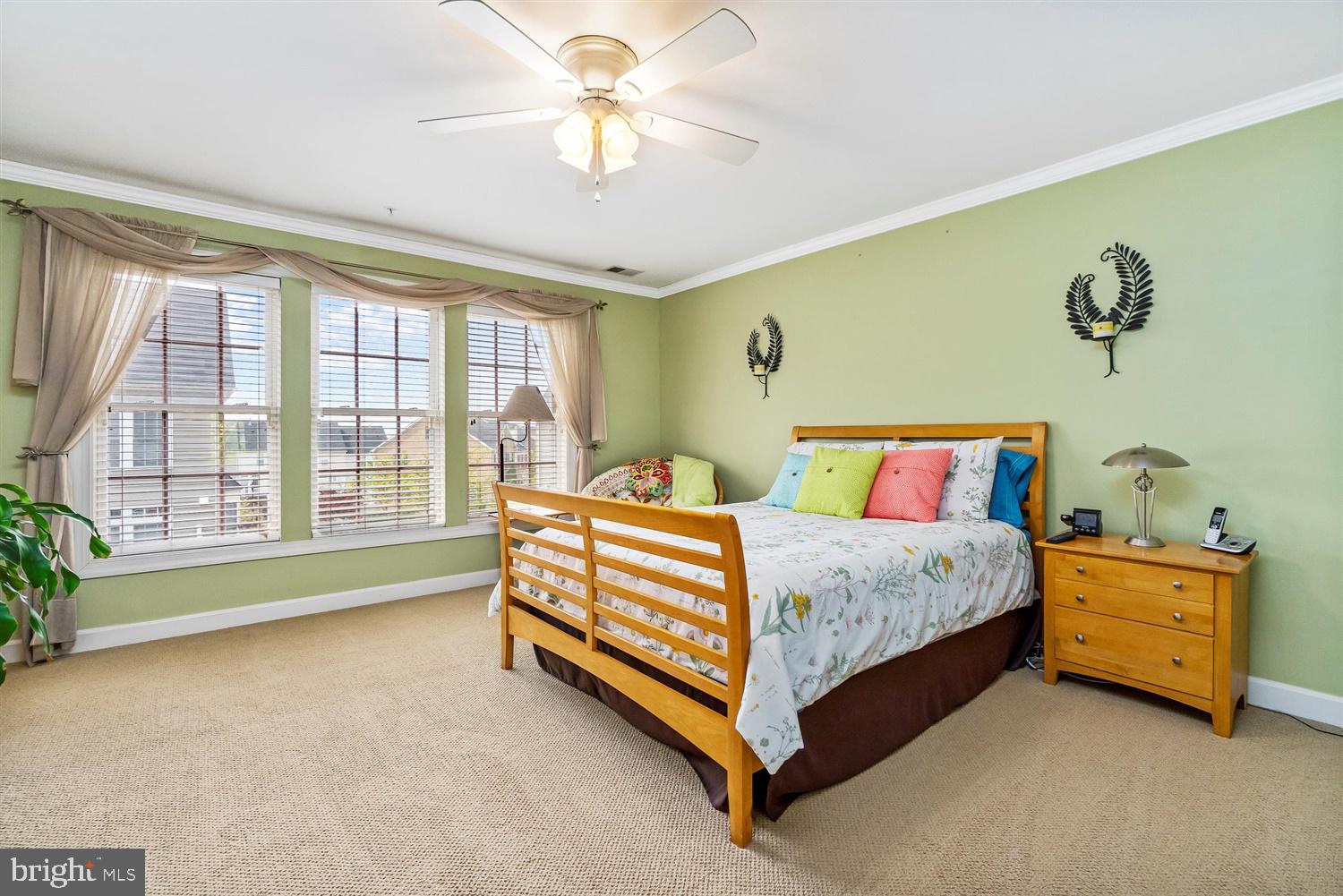 5155 Key View Way Perry Hall, MD 21128 - Photo 23 of 40 Master Bedroom Suite with Ceiling Fan