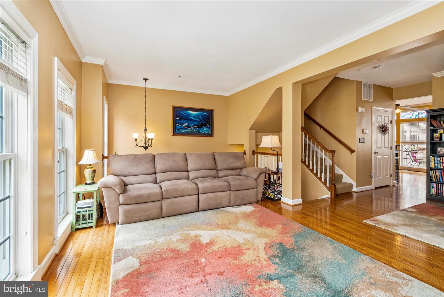 5155 Key View Way Perry Hall, MD 21128 - Photo 6 of 40 Open Living Room overlooks Foyer