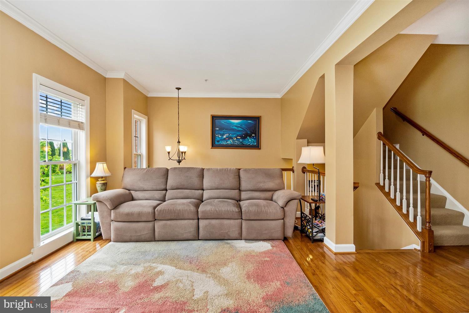 5155 Key View Way Perry Hall, MD 21128 - Photo 7 of 40 Open Living Room overlooks Foyer
