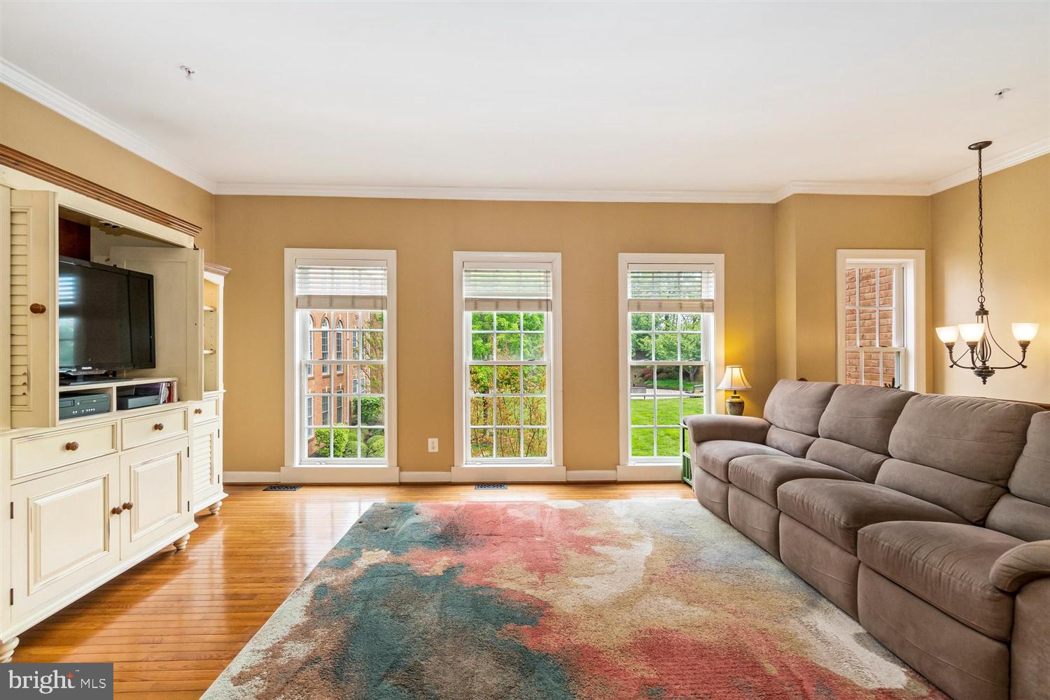 5155 Key View Way Perry Hall, MD 21128 - Photo 8 of 40 Open Living Room with Crown Molding