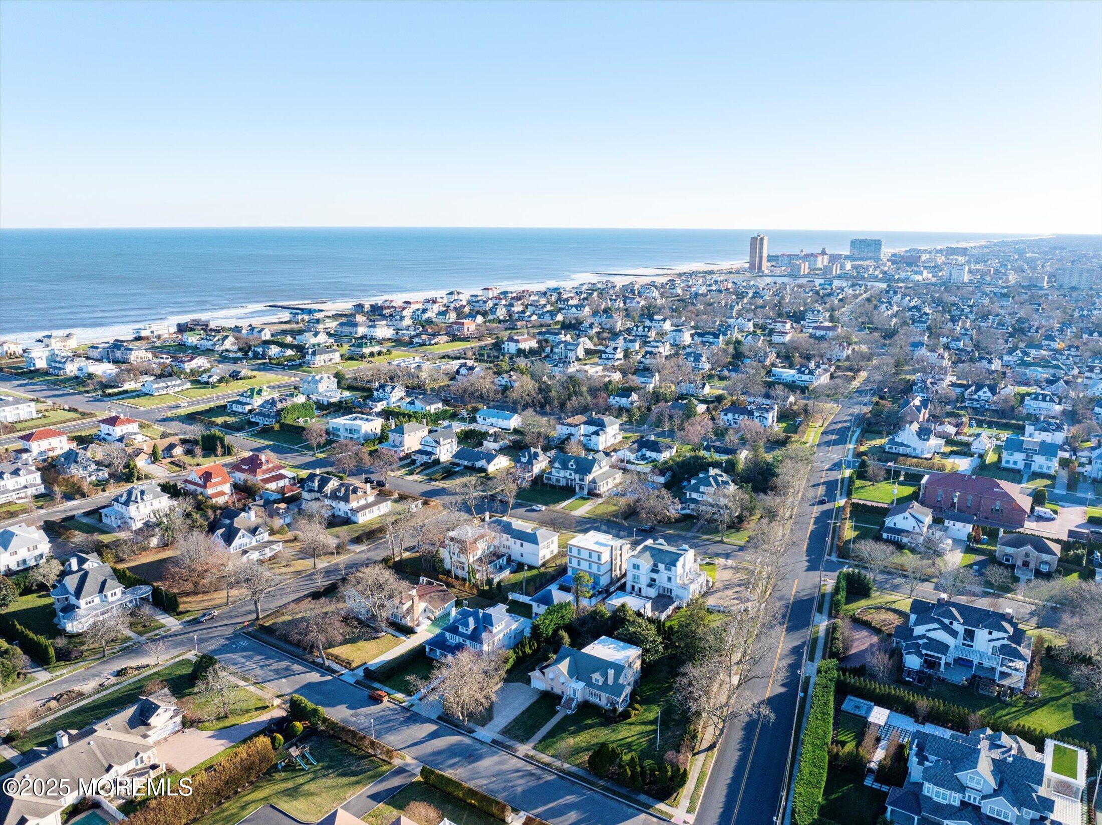 12 Woodford Road Deal, NJ 07723 - Photo 67 of 77 an aerial view of a city