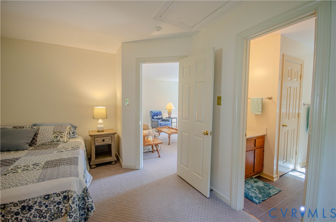 12500 Musical Lane Midlothian, VA 23113 - Photo 45 of 51 Carpeted interior with neutral wall tones and a wh