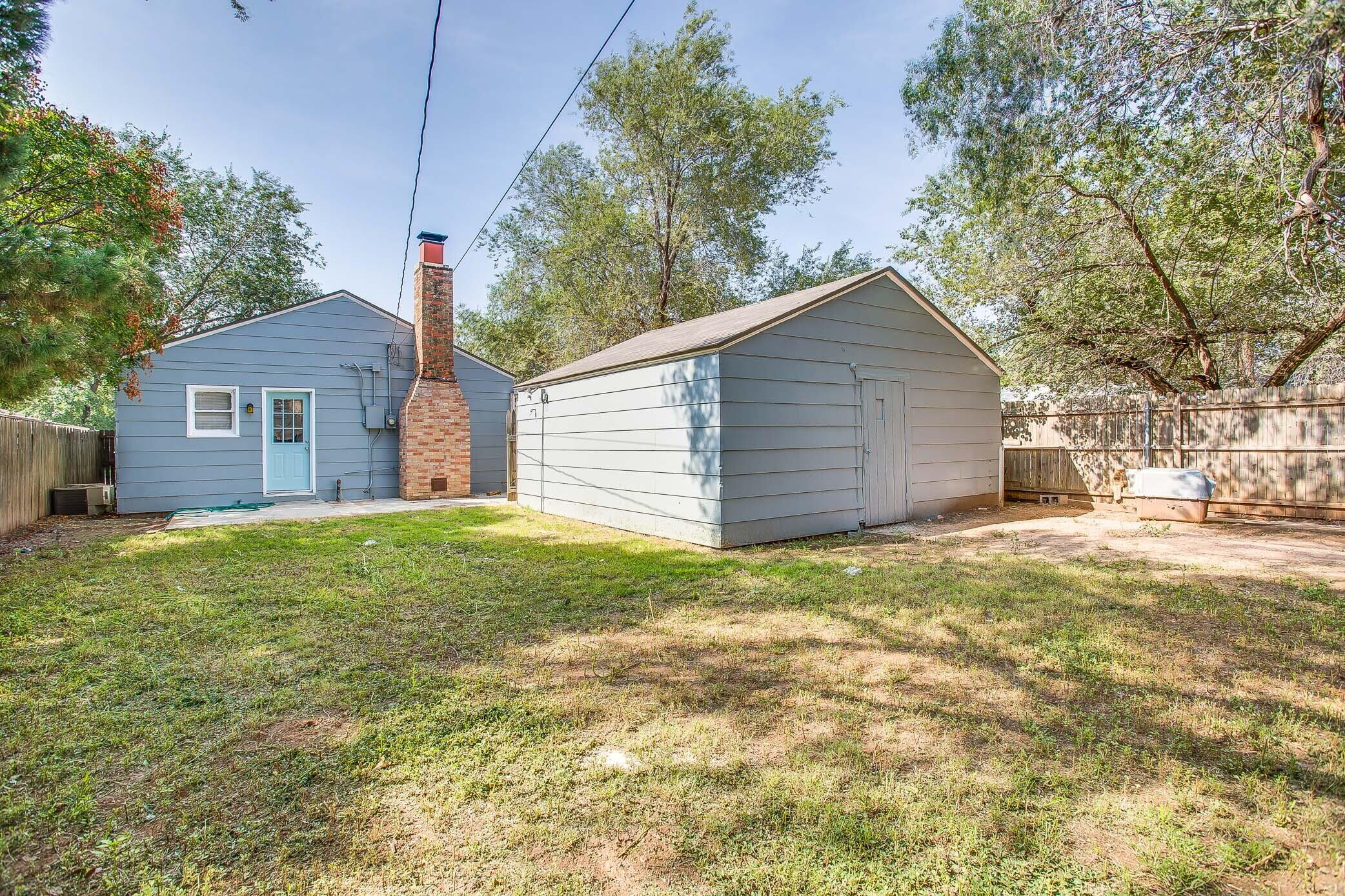 2412 22nd Street Lubbock, TX 79411 - Photo 17 of 18 a view of a house with a yard