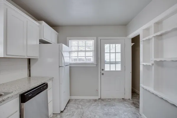 a view of empty room